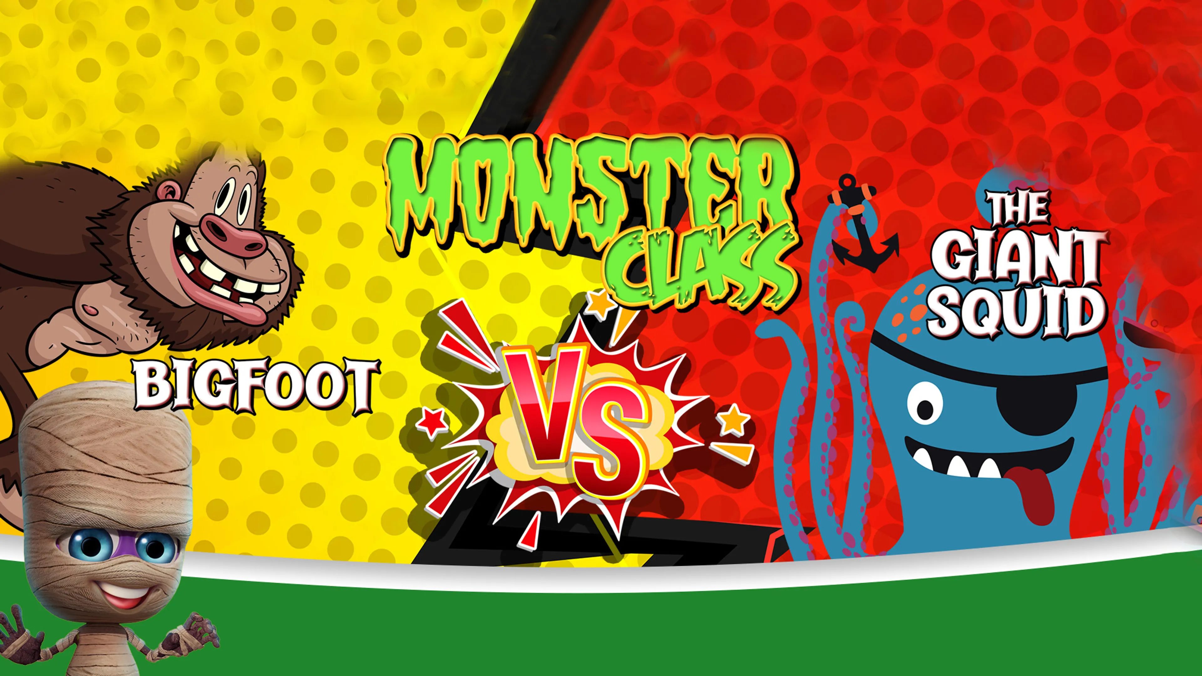 Monster Class: Bigfoot vs the Giant Squid poster